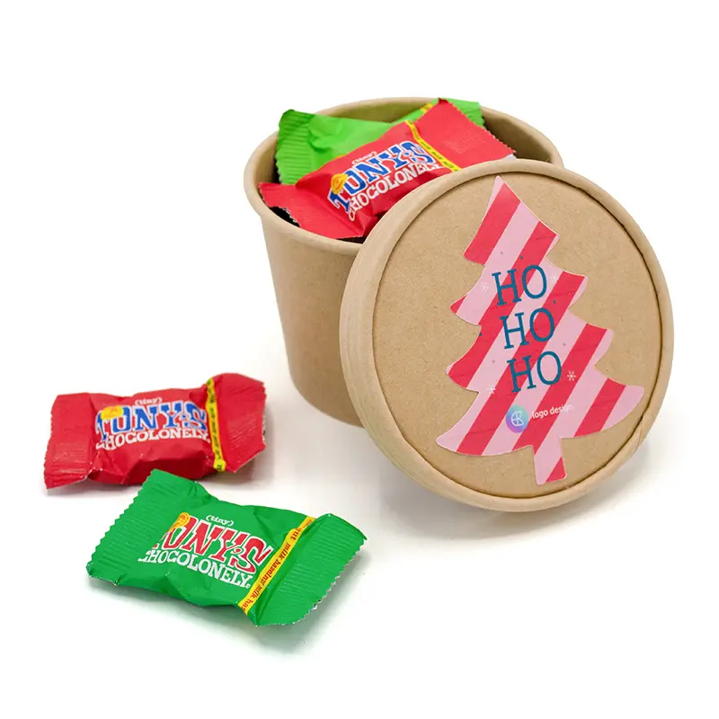 Tony's Chocolonely Weihnachts-Probierset mit verschiedenen Schokoladensorten