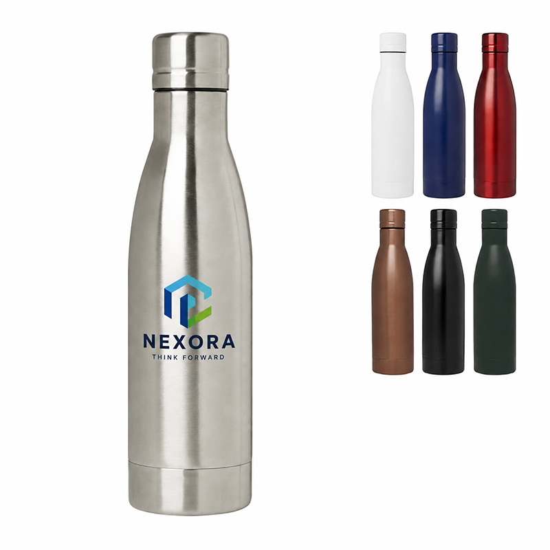 Flasche aus recyceltem Edelstahl