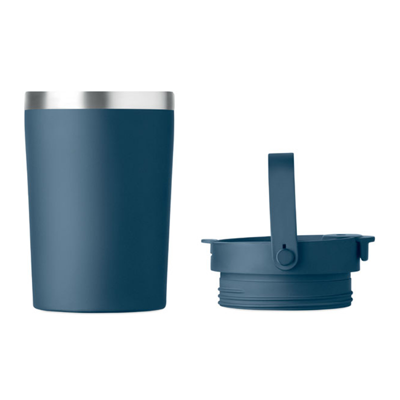 Doppelwandiger Becher mit Strohhalm - Bild 5