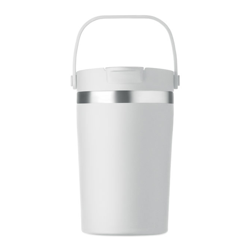 Doppelwandiger Becher mit Strohhalm - Bild 9