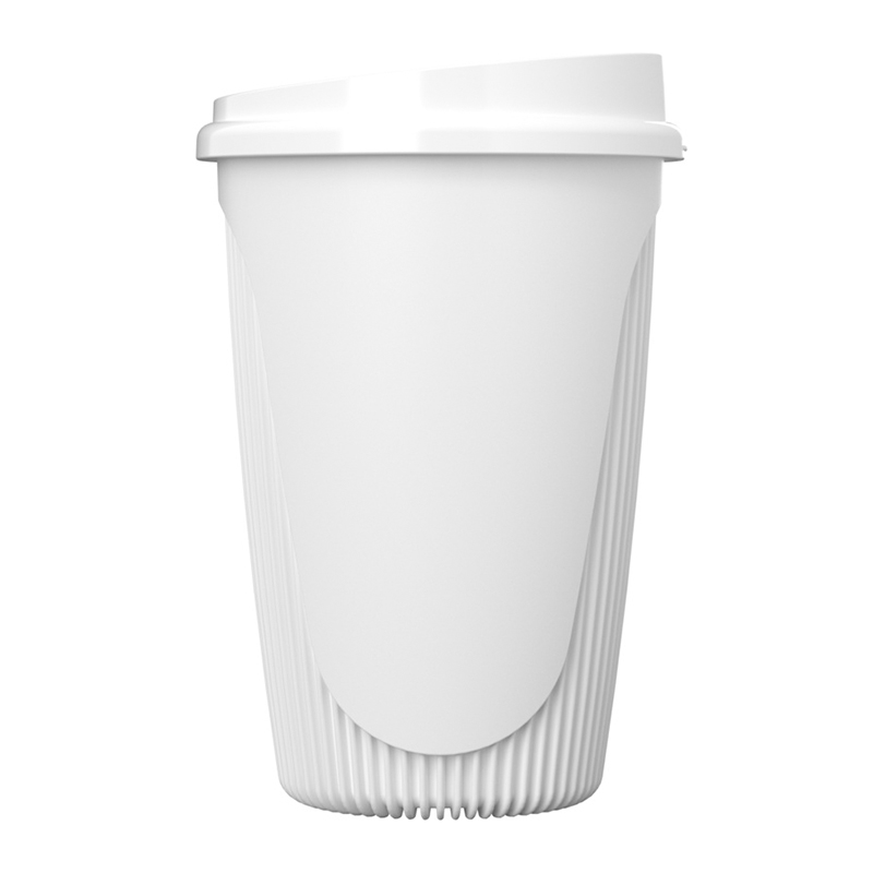 Einwandiger Becher mit Rillen - Bild 3