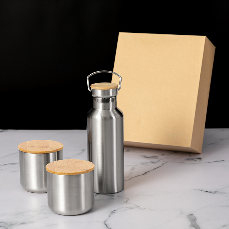 Thermosflasche mit Bechern - Bild 4