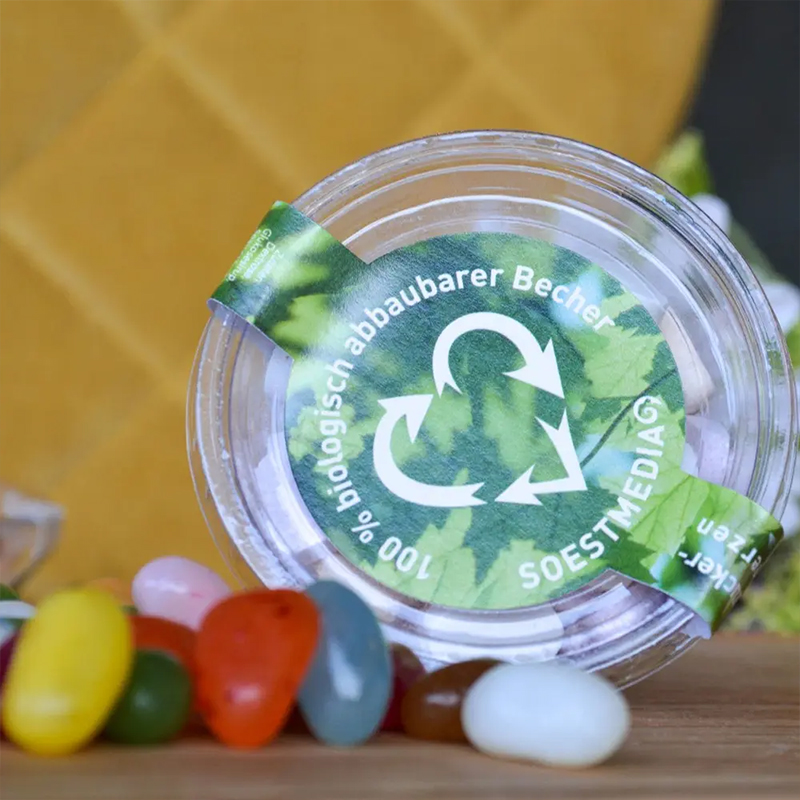 Bio-Kunststoff Schachtel mit Süßigkeiten klein - Bild 3
