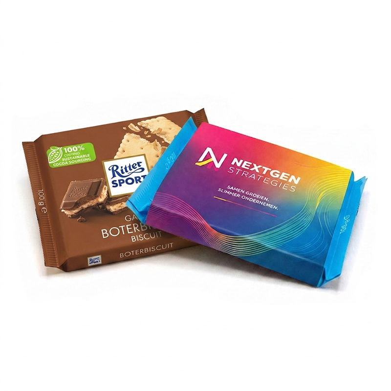 Ritter Sport mit individueller Banderole