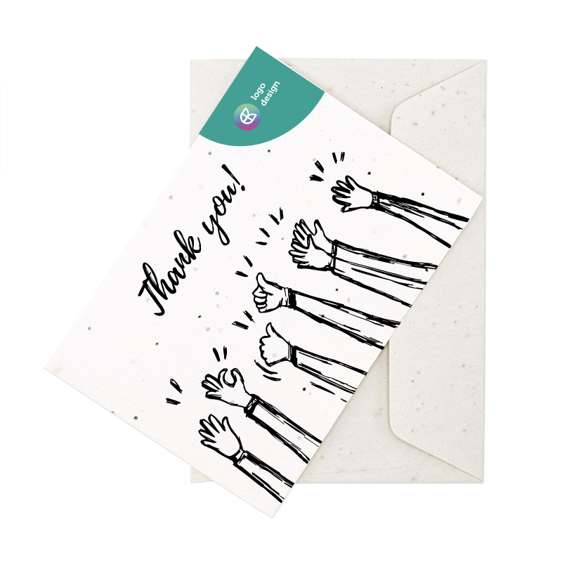 Samenpapier Karte DIN A6 - Bild 4