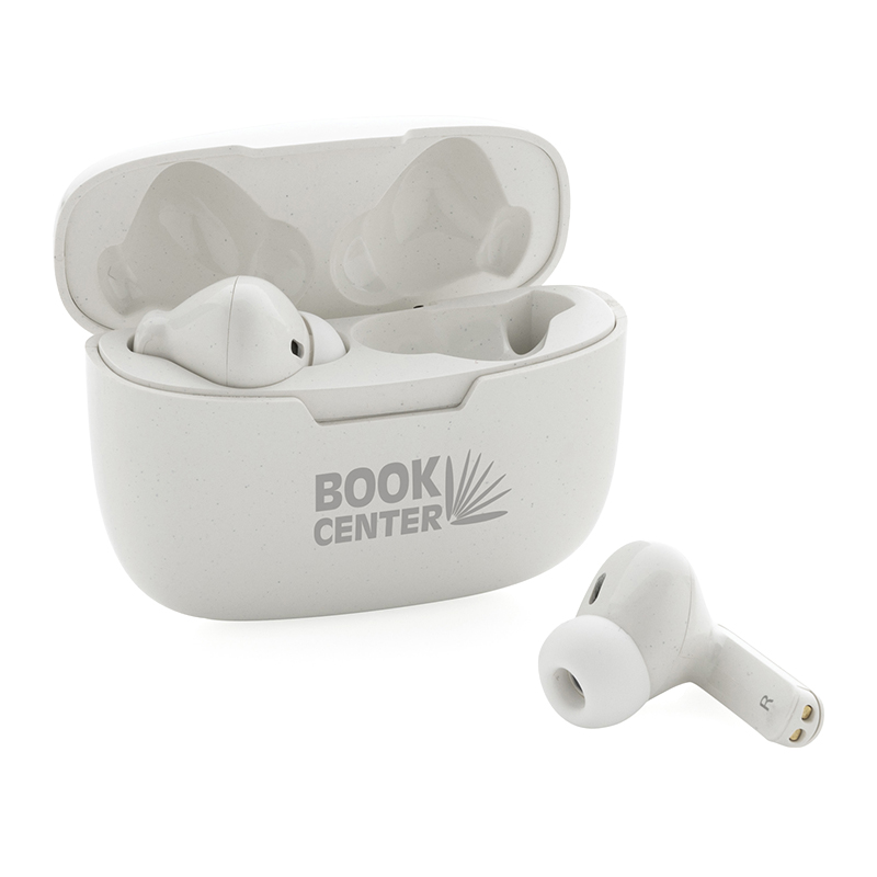 Kabellose Ohrhörer recycelter Kunststoff