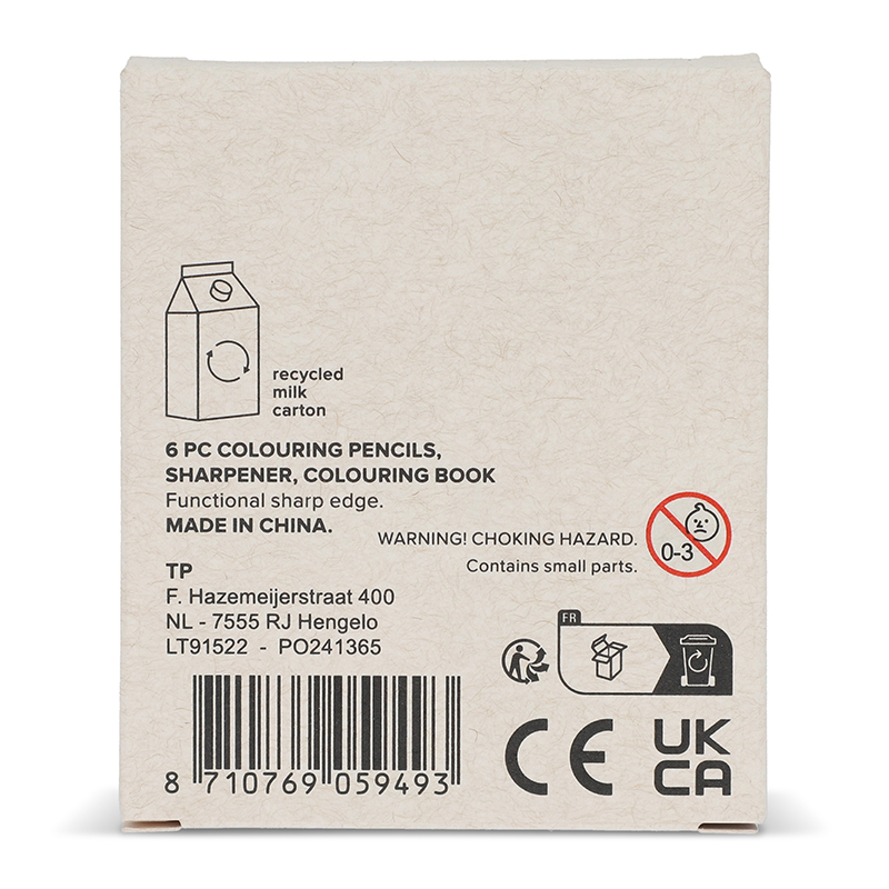 8-teiliges Malset in Milchkartonverpackung - Bild 2