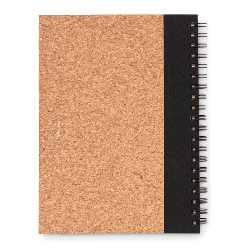 Notizbuch aus Kork mit Kugelschreiber - Bild 2