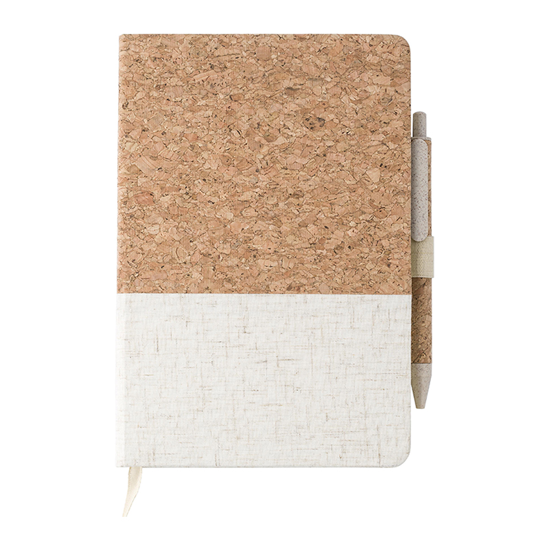 Kork Notizbuch mit Stift - Bild 4