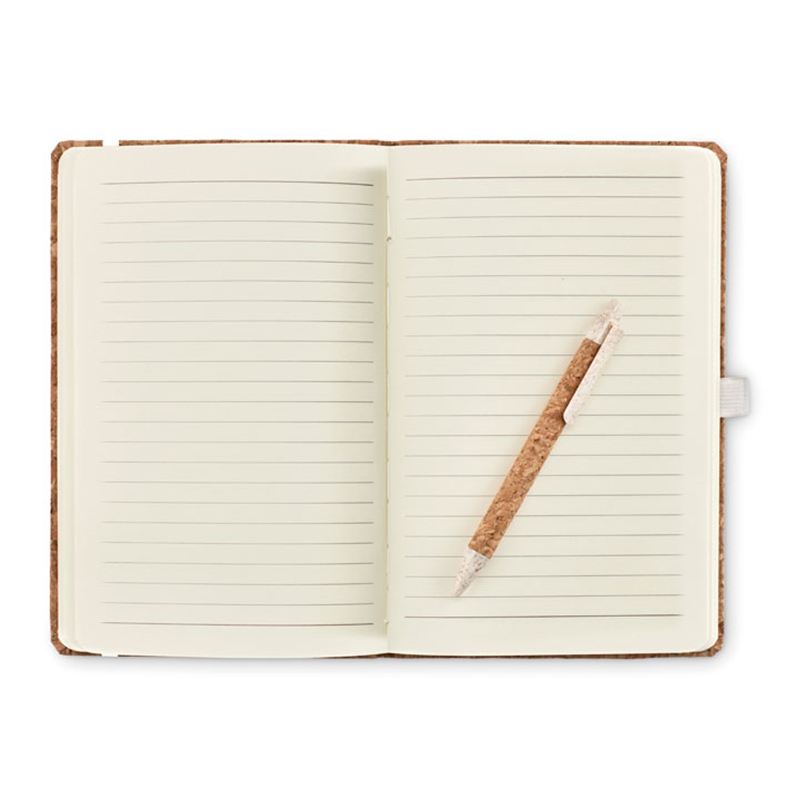 Notizbuch Kork mit Stift - Bild 2