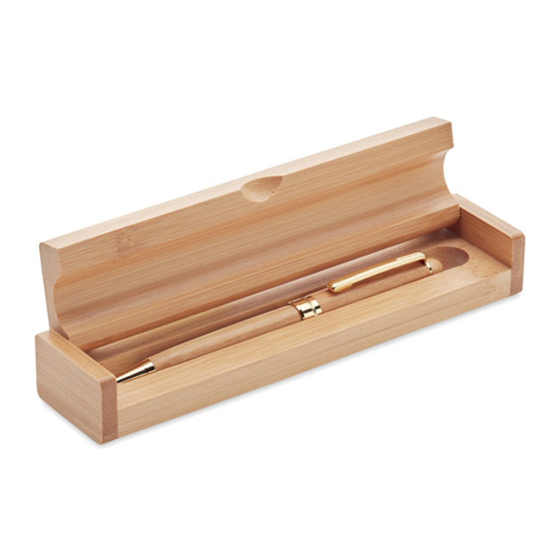 Bambus Kugelschreiber in Geschenkbox - Bild 5