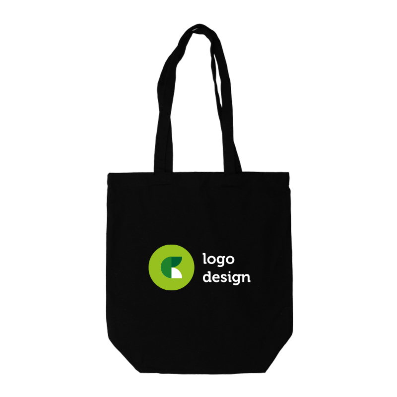 Canvas Shopper klein schwarz - Bild 3