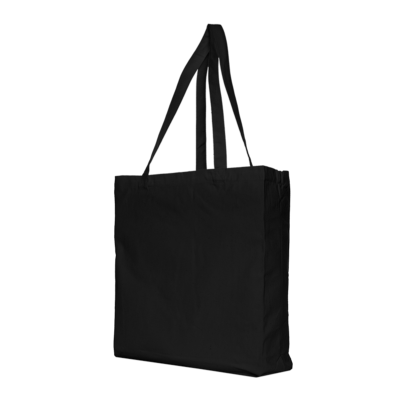 Canvas shopper XL schwarz - Bild 4