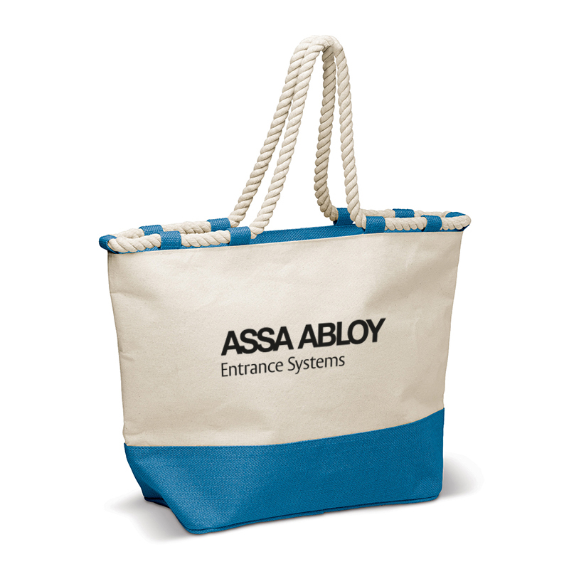 Canvas Tasche mit Kordelgriffen