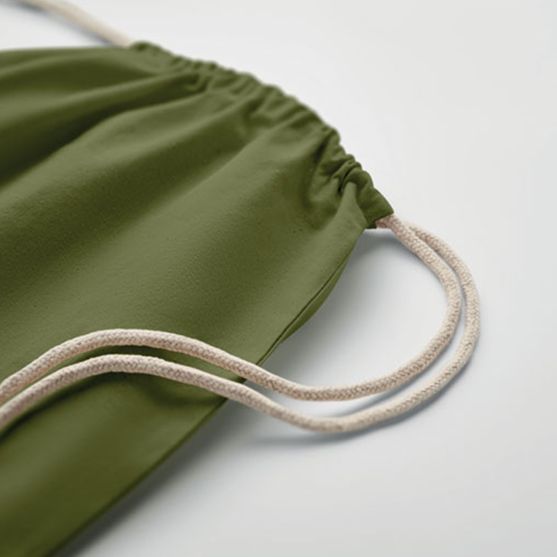 Fairtrade-Baumwoll-Kordelzugtasche - Bild 3