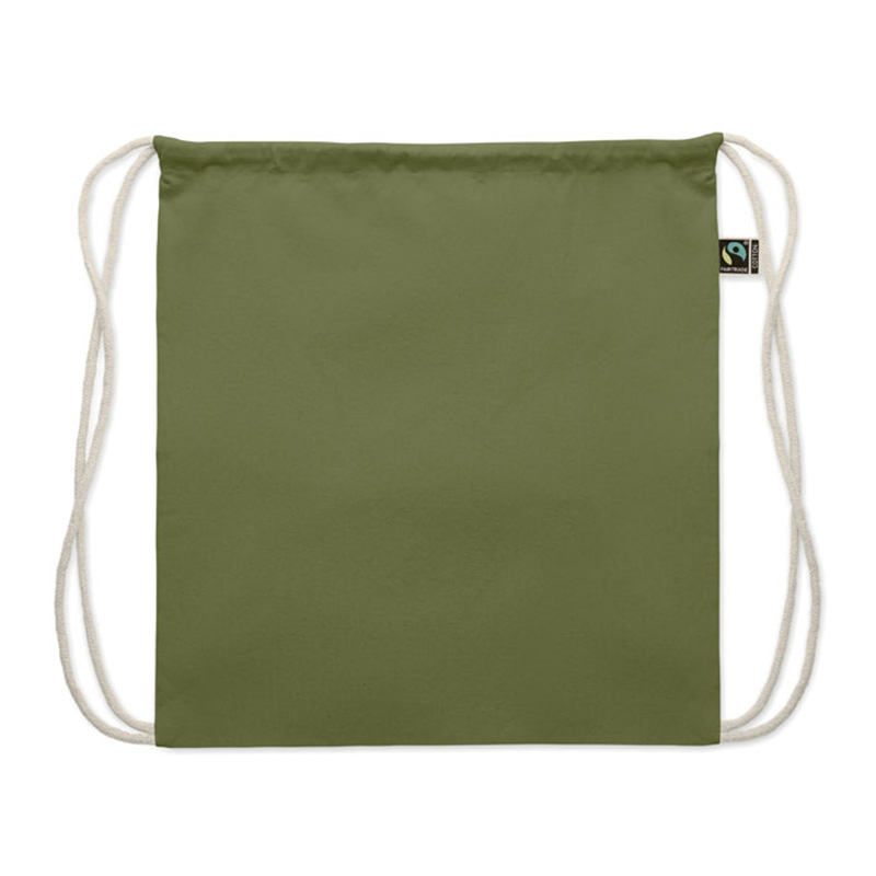 Fairtrade-Baumwoll-Kordelzugtasche - Bild 14