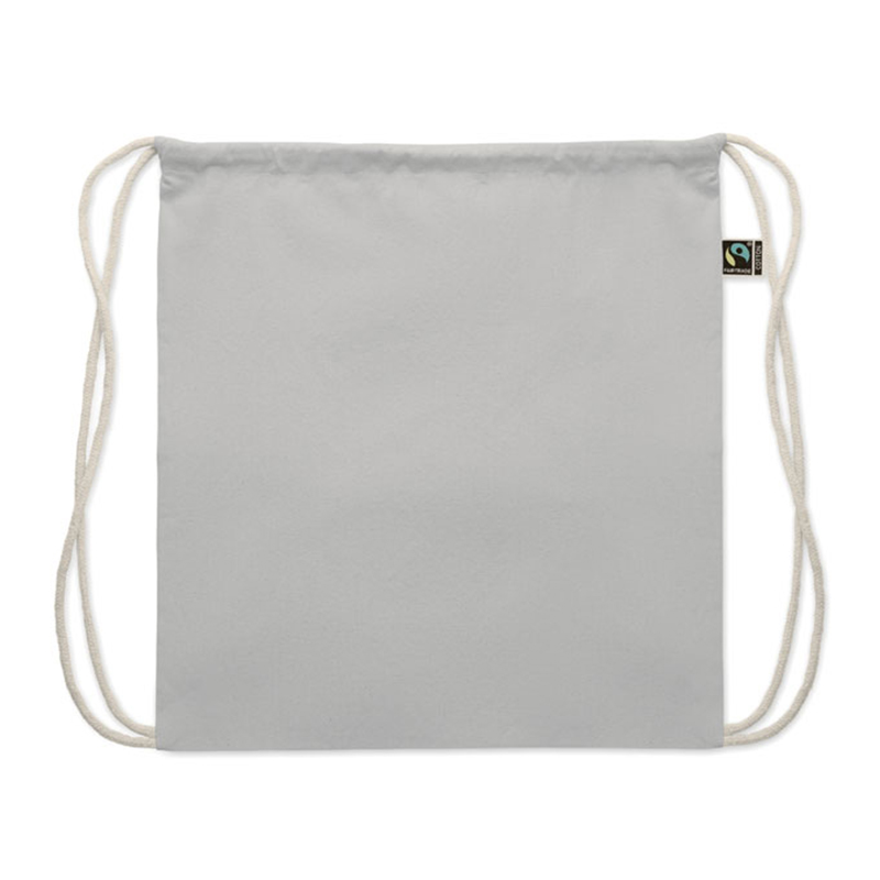 Fairtrade-Baumwoll-Kordelzugtasche - Bild 9