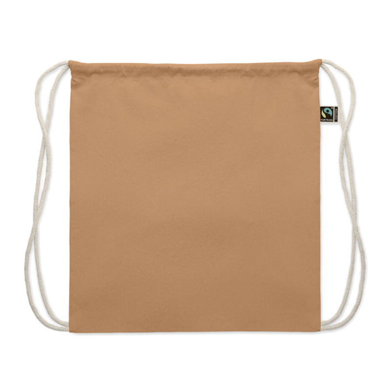 Fairtrade-Baumwoll-Kordelzugtasche - Bild 11
