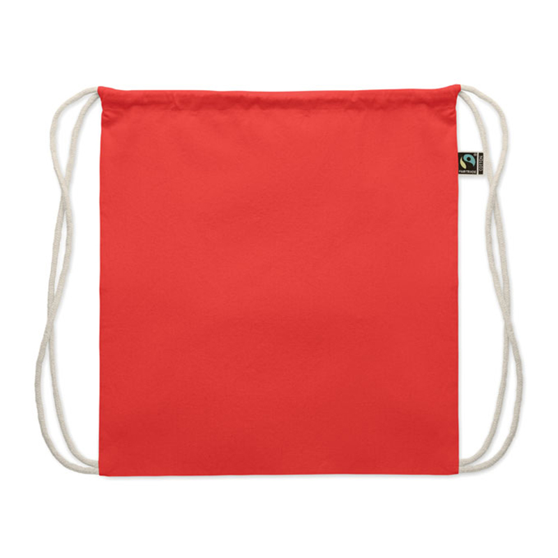 Fairtrade-Baumwoll-Kordelzugtasche - Bild 13