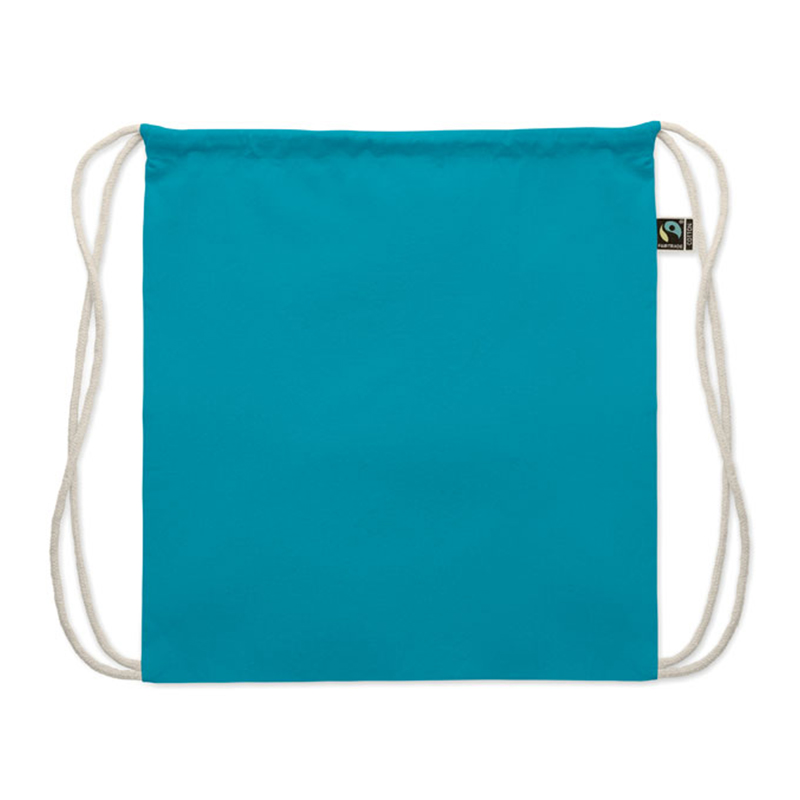 Fairtrade-Baumwoll-Kordelzugtasche - Bild 8