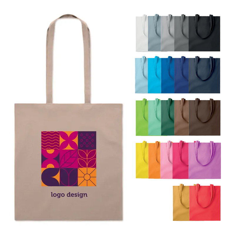 Farbige Baumwolltasche