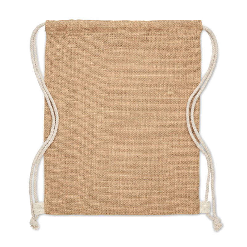 Juterucksack mit Kordelzug - Bild 4