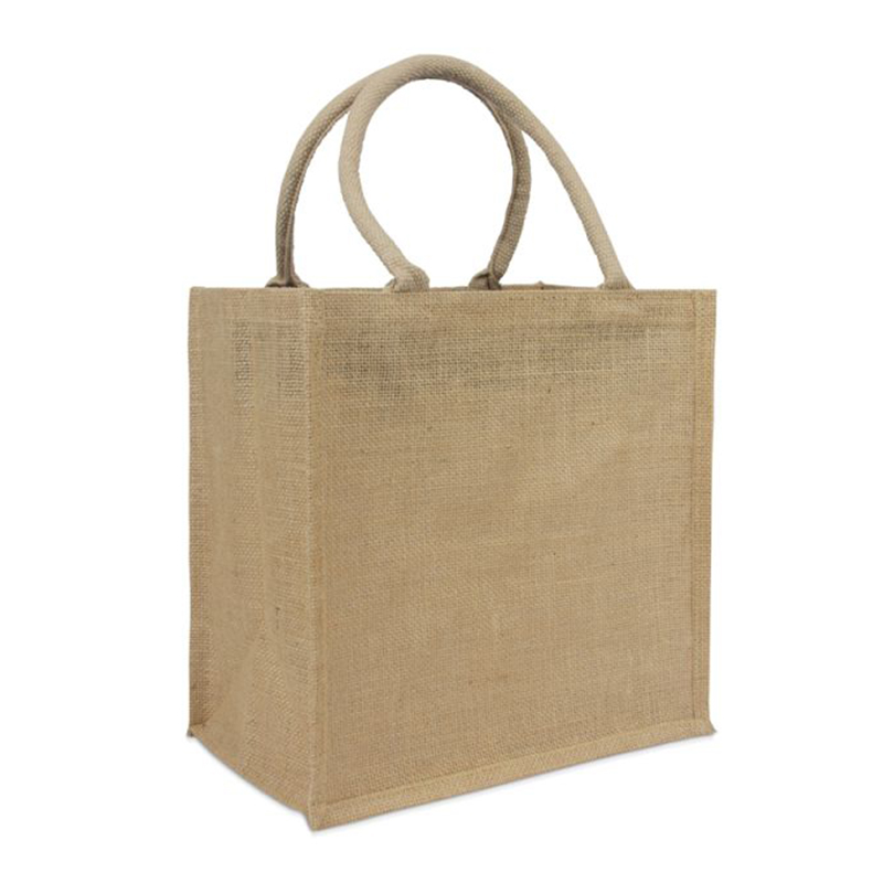 Natürliche Jutetasche M - Bild 3