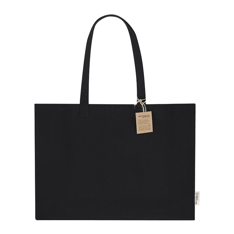 Baumwolltasche schwarz - Bild 4