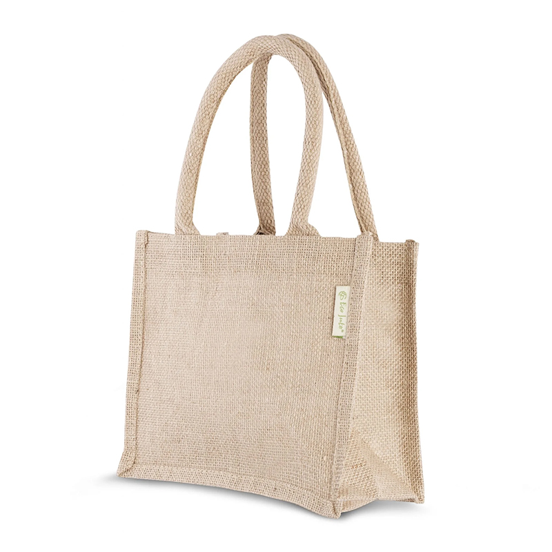 Kleine Jute Tasche - Bild 2