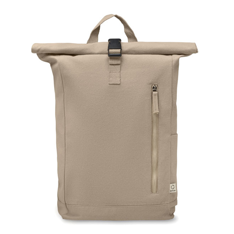 Rolltop-Rucksack recycelte Baumwolle - Bild 6