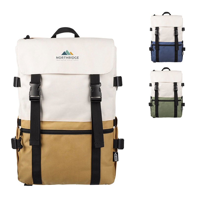 RPET-Rucksack mit Laptopfach