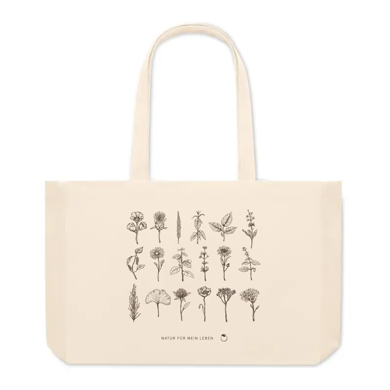 Strandtasche aus recyceltem Canvas