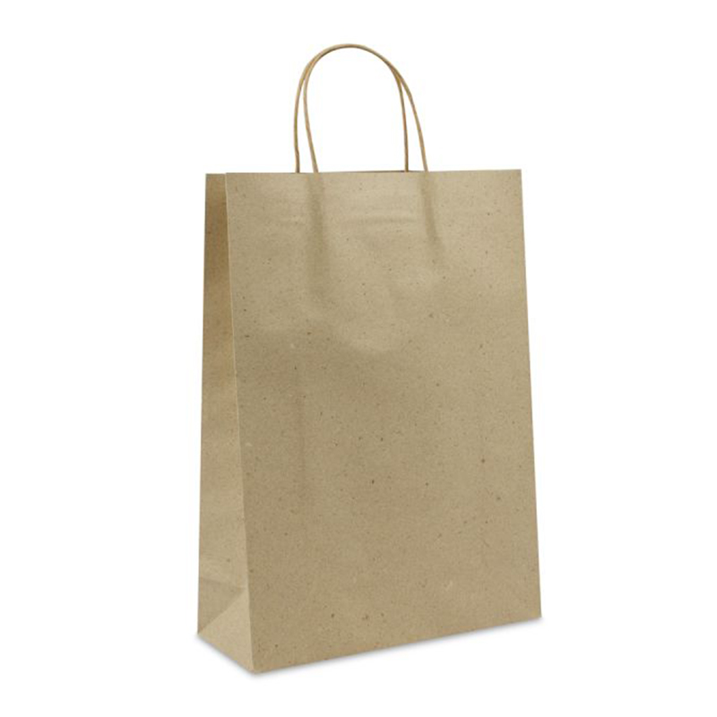 Tasche aus Graspapier groß - Bild 3