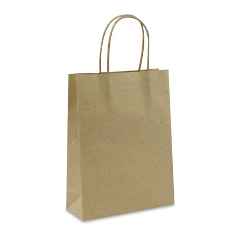 Tasche aus Graspapier mittel - Bild 3