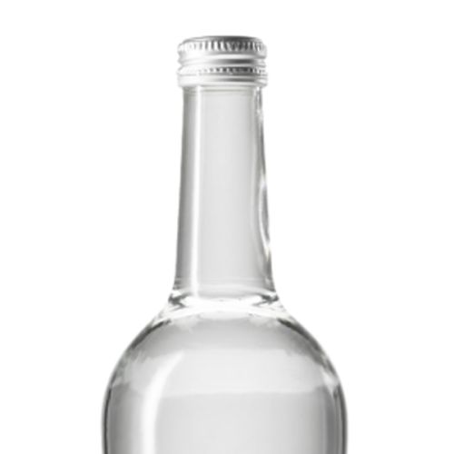 Glasflasche 330 ml mit Wasser - Bild 3