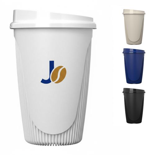 Einwandiger Becher mit Rillen - Bild 1