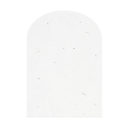 Halbrunde Samenpapier Karte | Weihnachten - Bild 2