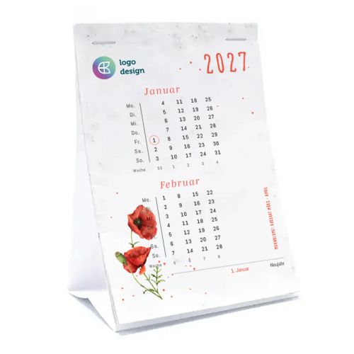 Samenpapier Abreißkalender - Bild 1