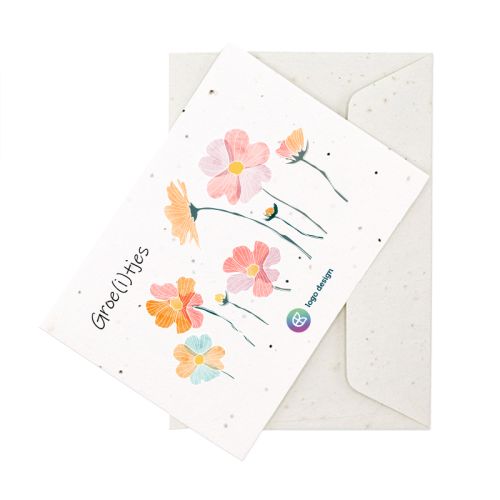 Samenpapier Karte DIN A6 - Bild 2