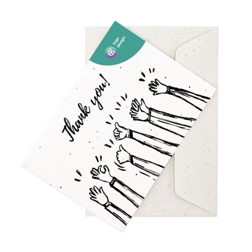 Samenpapier Karte DIN A6 - Bild 4
