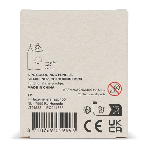 8-teiliges Malset in Milchkartonverpackung - Bild 3