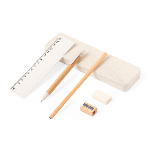 Schreibset Weizenstroh - Bild 2