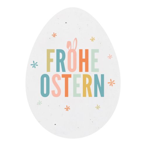 Samenpapier Osterei gross - Bild 2