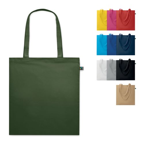 Fairtrade-Tragetasche farbig | unbedruckt - Bild 1